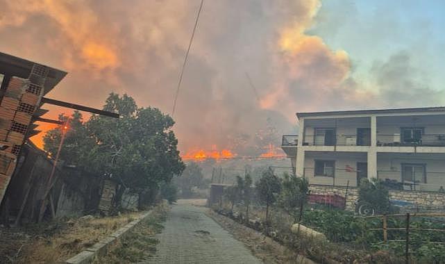 Yangın bölgelerine 25 milyon liralık kaynak aktarıldı