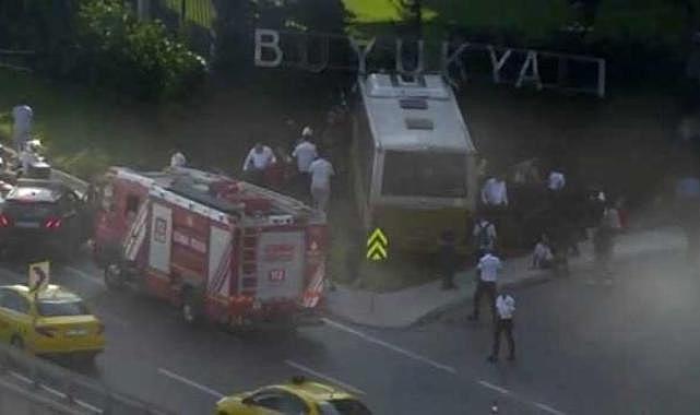 Zeytinburnu'nda İETT otobüsü bahçe duvarına çarptı 1 kişi öldü
