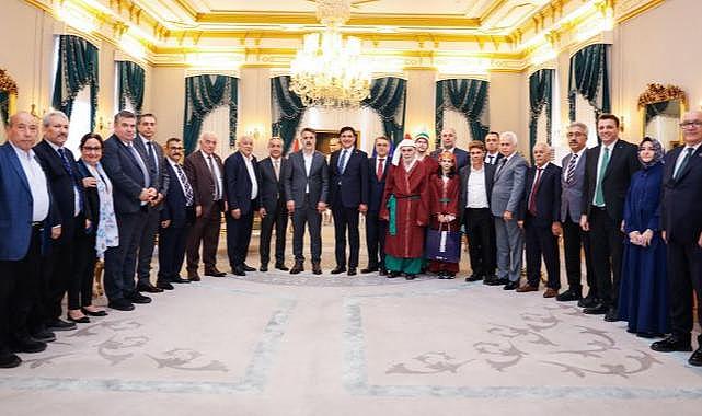 Başkan Biba ahileri ağırladı