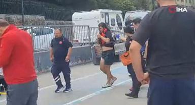Beykoz’da korkutan anlar: 2 kişi sörf tahtasından denize düşüp sürüklendi