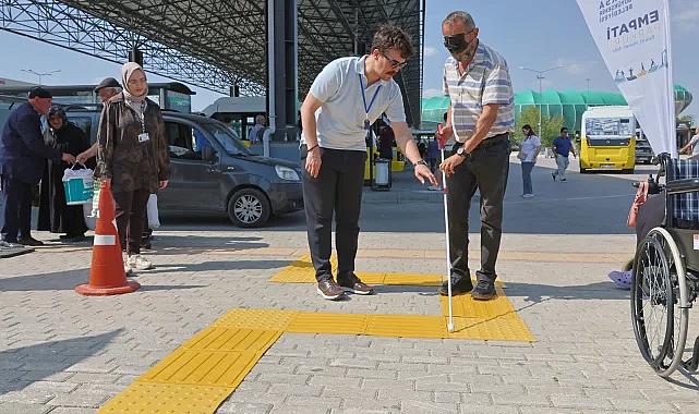 Bursa Büyükşehir'den 'empati' parkuru