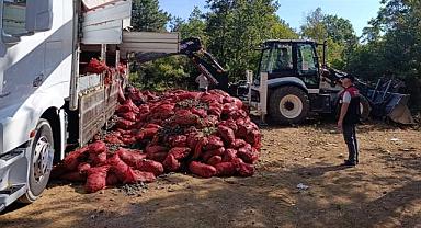 Bursa’da 8 ton midye ele geçirildi