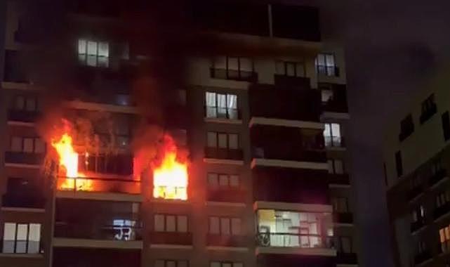 Bursa’da apartman dairesinde yangın: 4 kişi dumandan etkilendi
