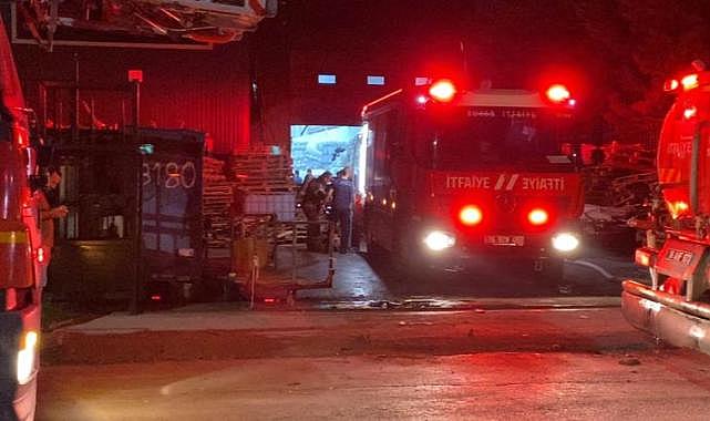 Bursa'da fabrikada çıkan yangın söndürüldü
