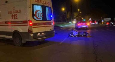 Bursa’da kavşakta motosiklet kazası: 18 yaşındaki aday sürücü ağır yaralandı