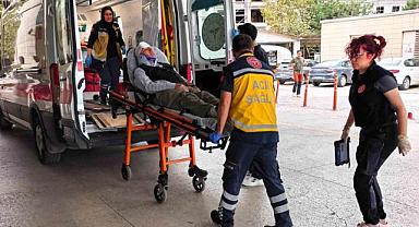 Bursa’da otomobil şarampole uçtu: 2 yaralı