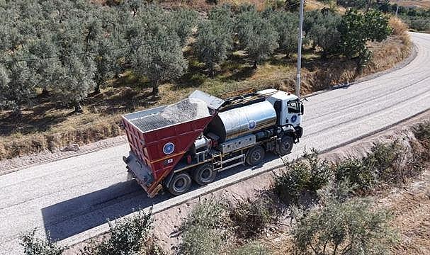 Bursa Kestel'de 4 mahallenin yollarına Büyükşehir yenilemesi
