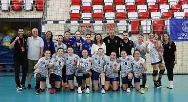 Bursalı kadın hentbolculardan bir galibiyet daha