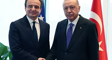 Cumhurbaşkanı Erdoğan, Kosova Başbakanı'nı Türkevi'nde kabul etti