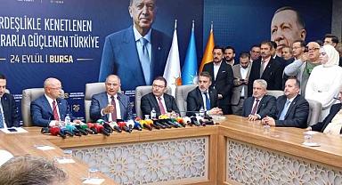 Efkan Ala’dan Bursa’da üç önemli mesaj: Terörsüz Türkiye, yeni anayasa ve hızlı tren