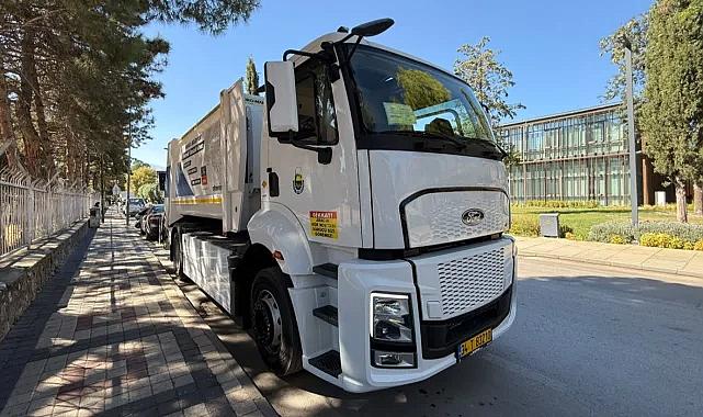 Elektrikli Çöp Kamyonu İnegöl Sokaklarında Test Edildi