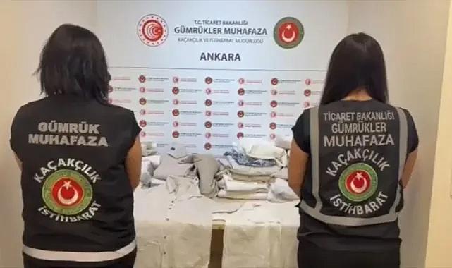 Esenboğa Havalimanı'nda 31 kilo 620 gram uyuşturucu ele geçirildi