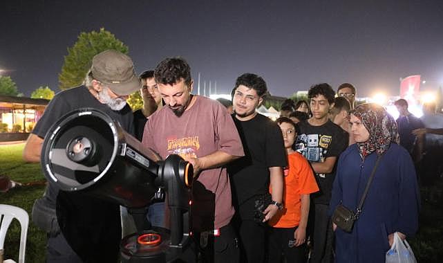 Hüdavendigar Kent Parkı’nda bilim dolu gece