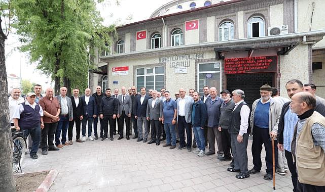 İnegöl'de 'Sınırsız Camiler' projesine Hacı Lütfullah Camii de dahil oldu