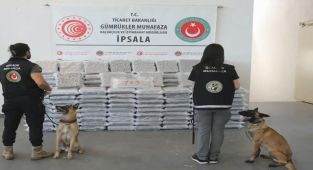 İpsala Gümrük Kapısı'nda 387 kilogram uyuşturucu ele geçirildi