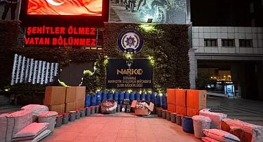 İstanbul'da 3,5 milyon uyuşturucu hap üretecek ham madde ele geçirildi