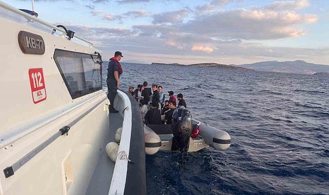 İzmir’de 15 düzensiz göçmen yakalandı