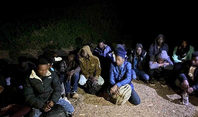 İzmir’de 73 düzensiz göçmen yakalandı
