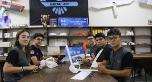 Kayserili öğrencilerden ABD'de İHA zaferi