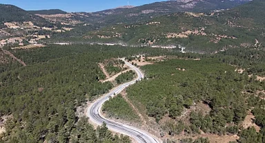 Keles'te yollar yenileniyor