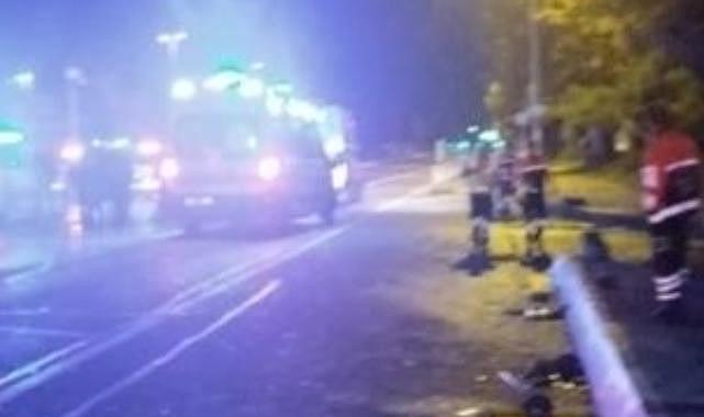 Maltepe’de iki araç çarpıştı: 2’si ağır 9 yaralı