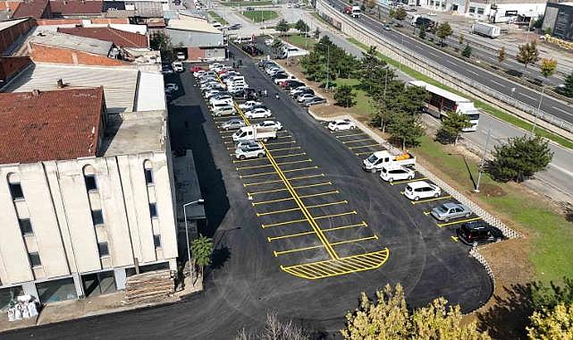 Mobilya sanayisine nefes aldıran otopark hizmete girdi