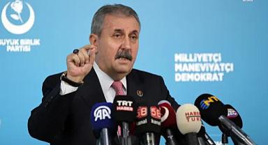 Mustafa Destici'den Muhsin Yazıcıoğlu çıkışı: 
