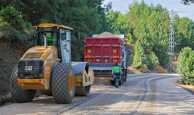 Osmangazi'nin 3 mahallesinde yollar yenileniyor