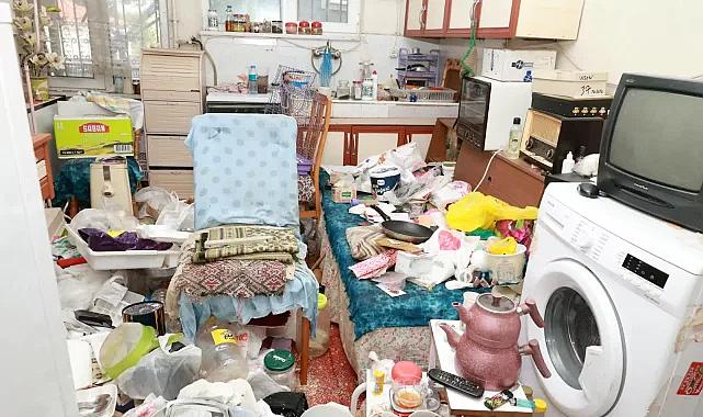 Osmangazi'de çöp eve belediyeden hızlı müdahale