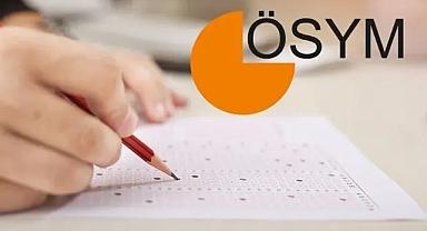 ÖSYM hafta sonu 3 sınav düzenleyecek