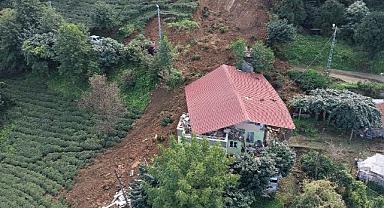 Rize’de şiddetli yağış ve heyelanın bilançosu netleşiyor