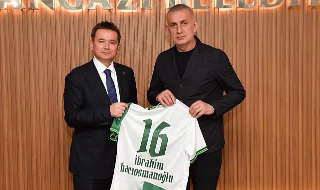 TFF Başkanı'ndan Başkan Erkan Aydın'a ziyaret