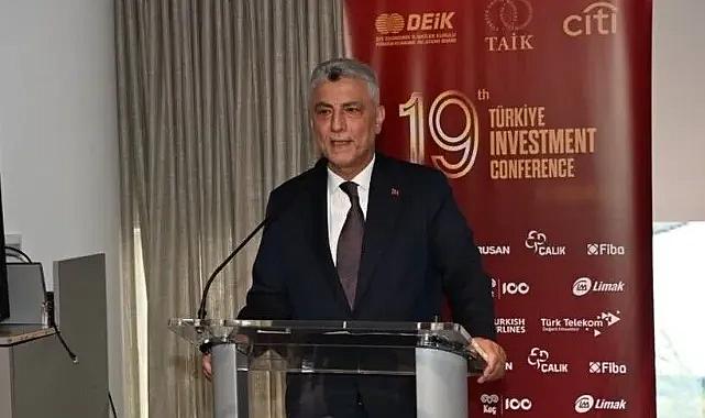 Ticaret Bakanı Bolat, 4. Türk-Amerikan İş Dünyası Buluşması'nda konuştu