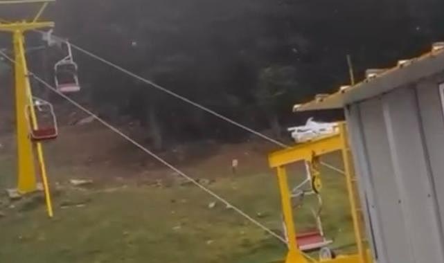Uludağ’a sezonun ilk karı yağdı