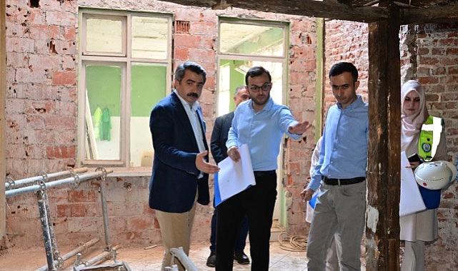 Yıldırım'da tarihi yapı kütüphane oluyor