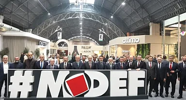 55. Uluslararası Modef Expo İnegöl Mobilya Fuarı kapılarını açtı