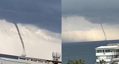 Akdeniz’de çifte hortum çıktı