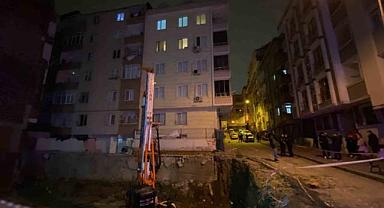 Bahçelievler’de iki binanın zemininde çökme: 20 daire tahliye edildi