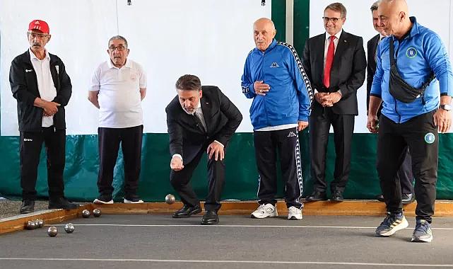 Başkan Biba huzurevi sakinleriyle buluştu