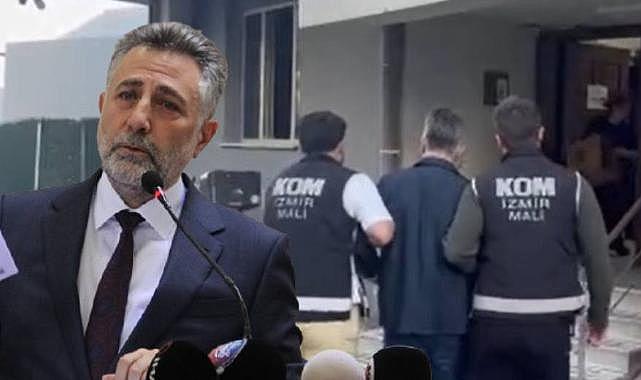 Bayraklı Belediyesi operasyonunda karar: Eski Başkan Sandal ve oğlu dahil 15 kişi tutuklandı
