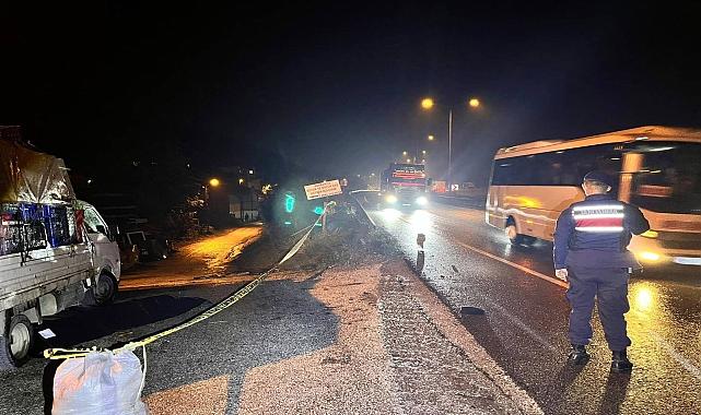 Bilecik'te otomobilin çarptığı yaya öldü