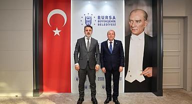 BTSO Başkanı Matlı’dan Büyükşehir Belediye Başkan Vekili Biba’ya Ziyaret