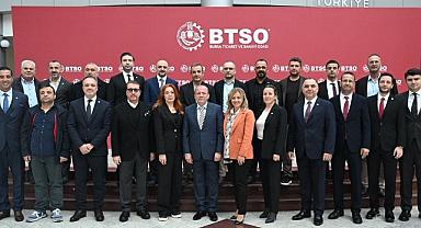 BTSO Başkanı Özer Matlı, 12 meslek komitesiyle buluştu