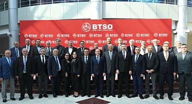 BTSO Başkanı Özer Matlı’dan Yoğun Mesai