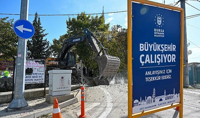 Bursa Büyükşehir’den Çekrice’ye yeni köprü