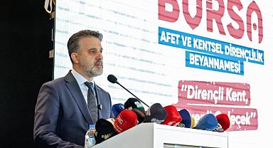 Bursa Büyükşehir'den Türkiye'de bir ilk: Bursa Afet Anayasası