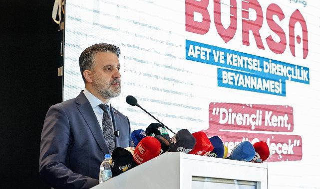Bursa Büyükşehir'den Türkiye'de bir ilk: Bursa Afet Anayasası