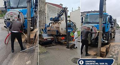 Bursa Büyükşehir'den yoğun yağış mesaisi: 645 olaya müdahale