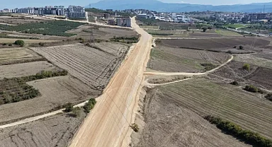 Bursa Büyükşehir'den Görükle'de yeni yola yeni altyapı