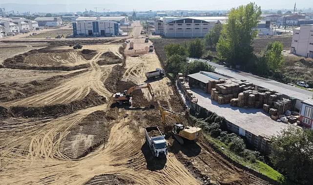 Bursa Büyükşehir'den İnegöl'e 7 kilometrelik yeni yol